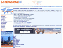 Tablet Screenshot of landenportal.nl